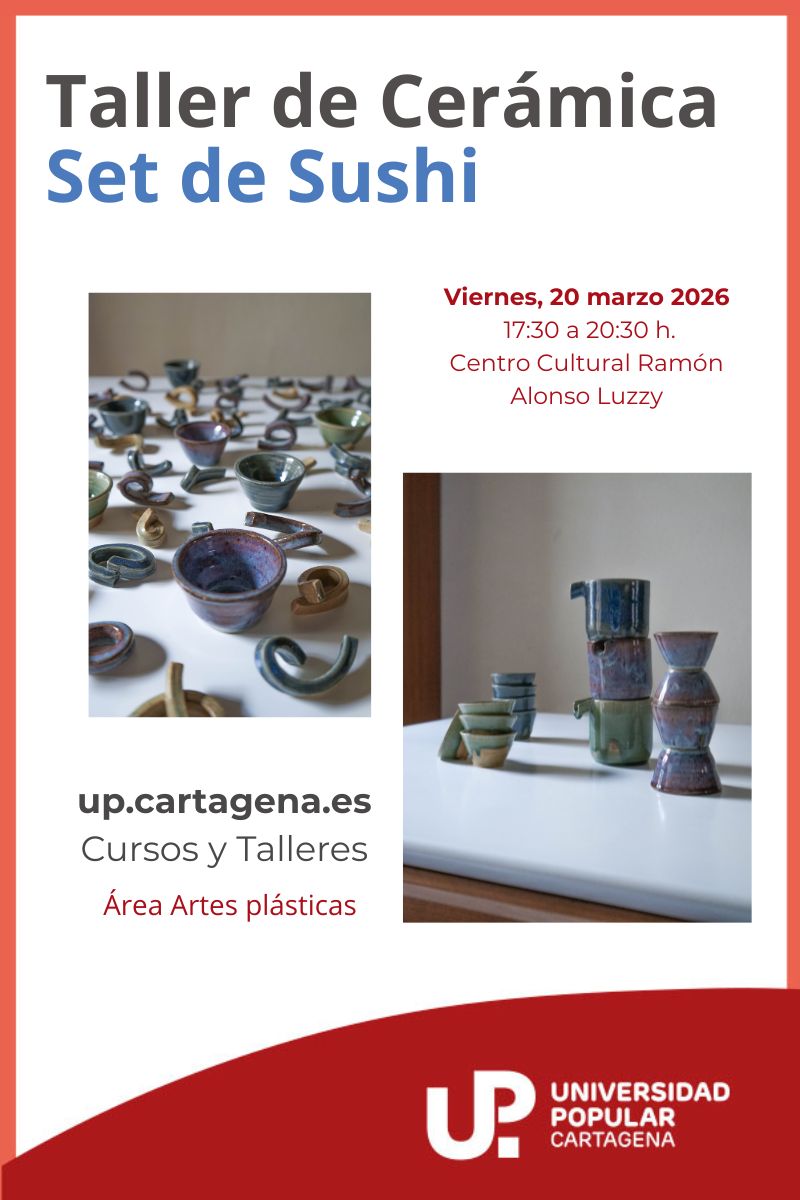Taller de Cer�mica: Set de Sushi