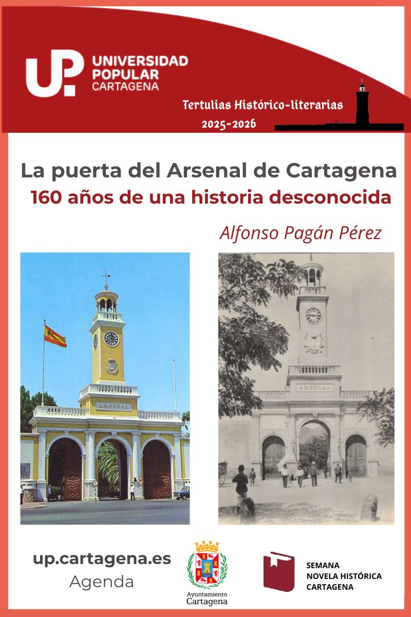 La puerta del Arsenal de Cartagena