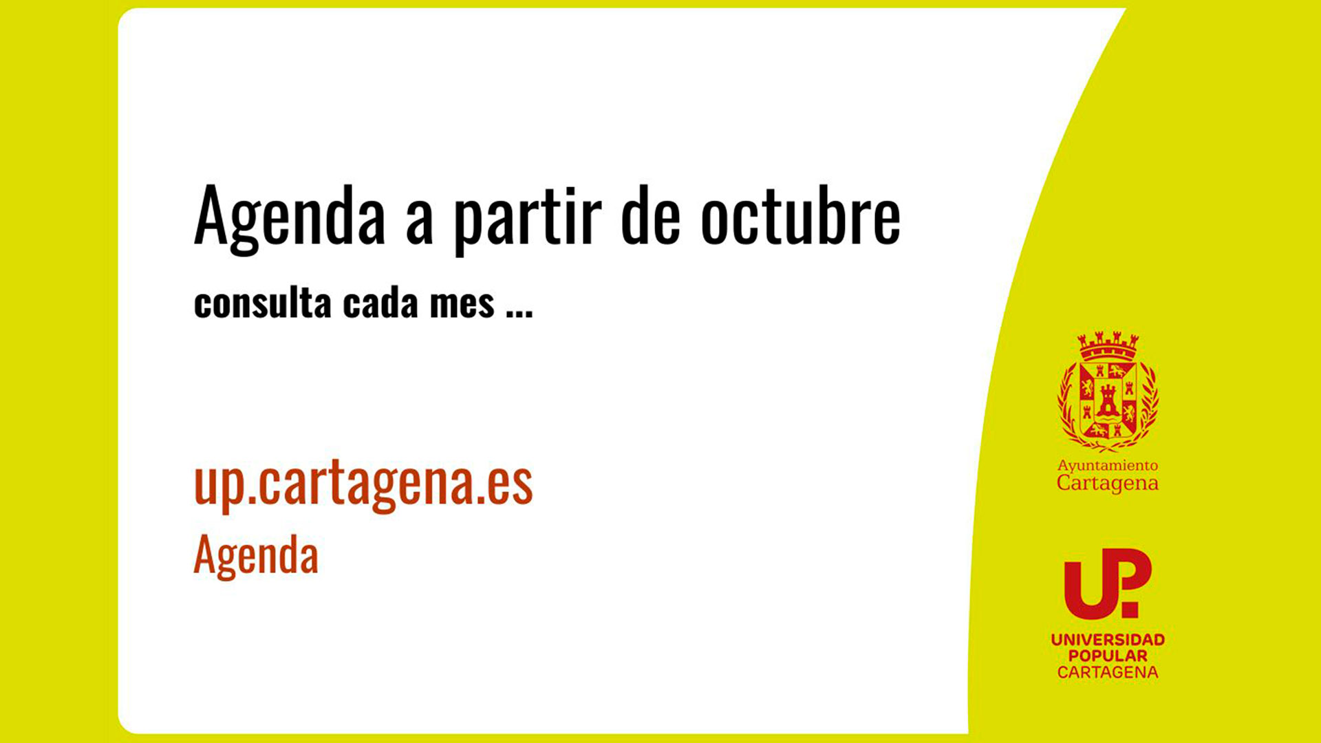 Imagen de la Agenda de la UP