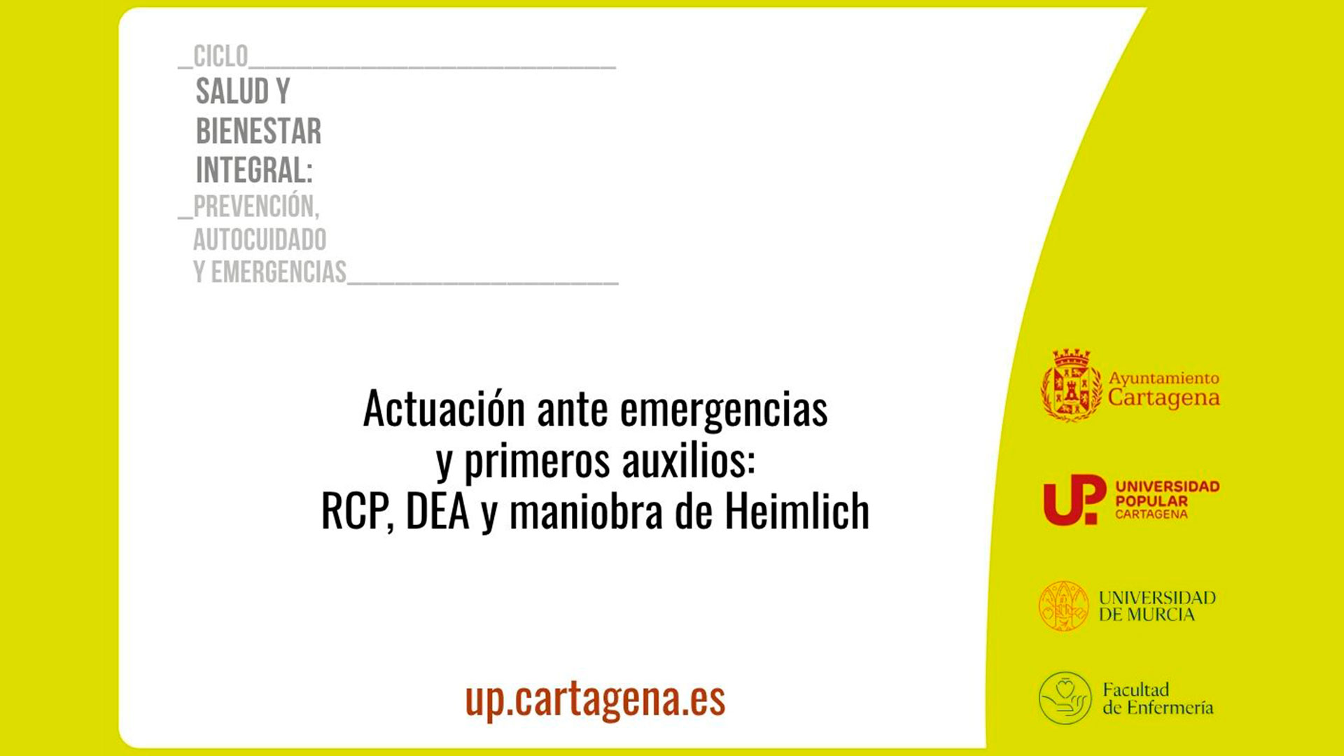 Imagen de la Agenda de la UP