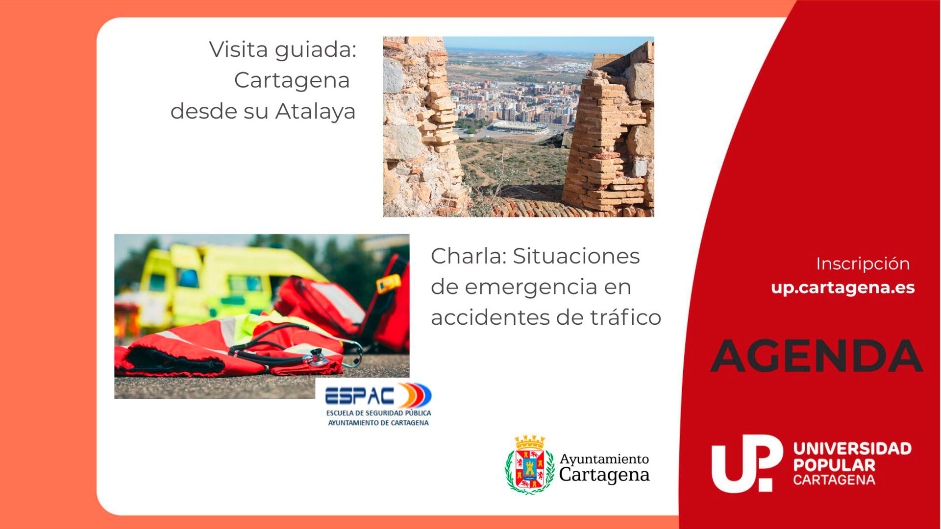 Imagen de la Agenda de la UP